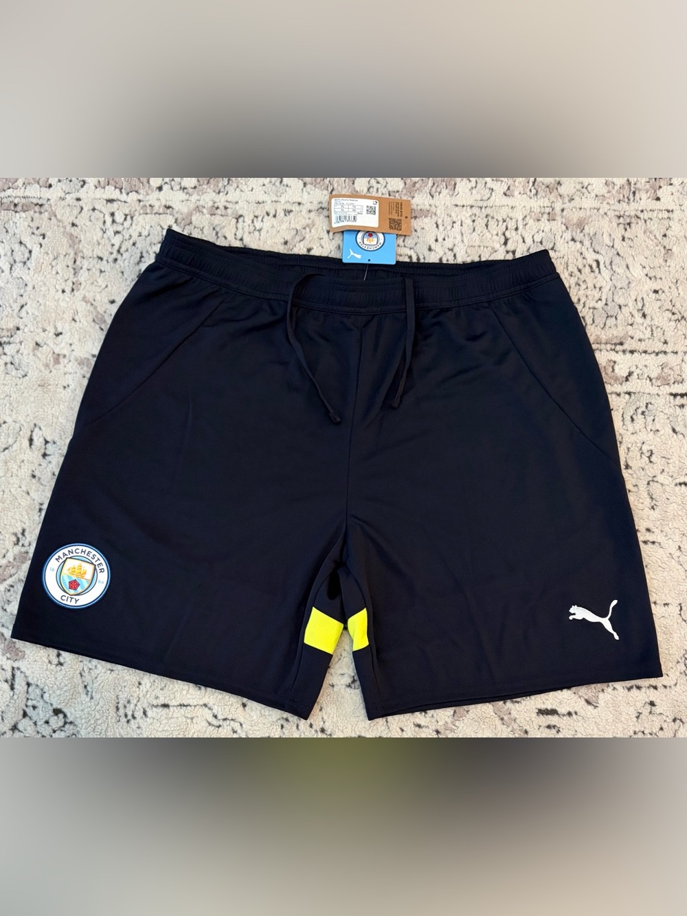 Puma Authentic 2024/2025 Manchester City 775114-06 Navy Shorts Men’s Sz: XL